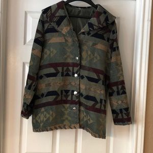 Aztec jacket size large